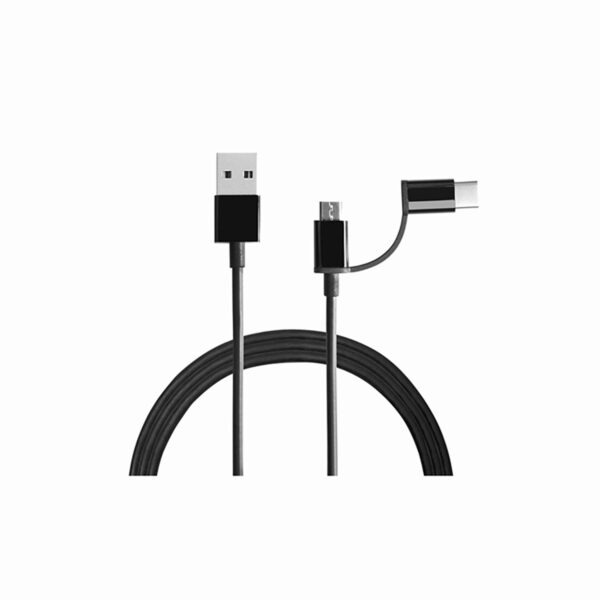 Mi 2-in-1 USB Cable (Micro USB to Type-C) 100cm