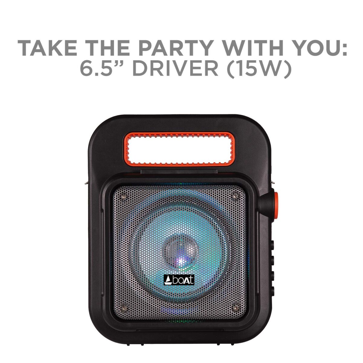 boAt PartyPal 20 15 W Bluetooth Party Speaker With Karaoke Mic - Image 6