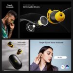 boAt Airdopes 441 True Wireless in Ear Earbuds (Bumblebee Yellow) - Image 6