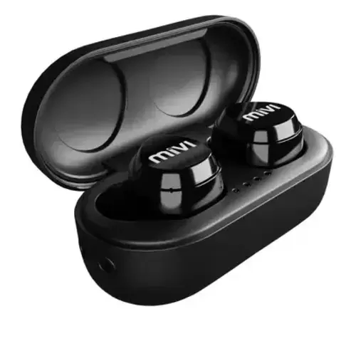 Mivi DuoPods M20 True Wireless Bluetooth Headset (Black)