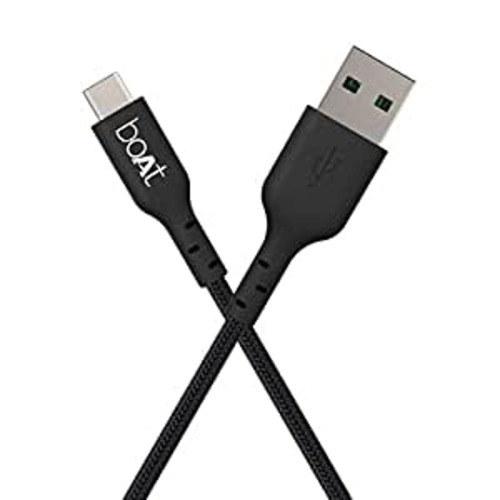 boAt  A 350 Type C USB Cable 1.5m (Black)