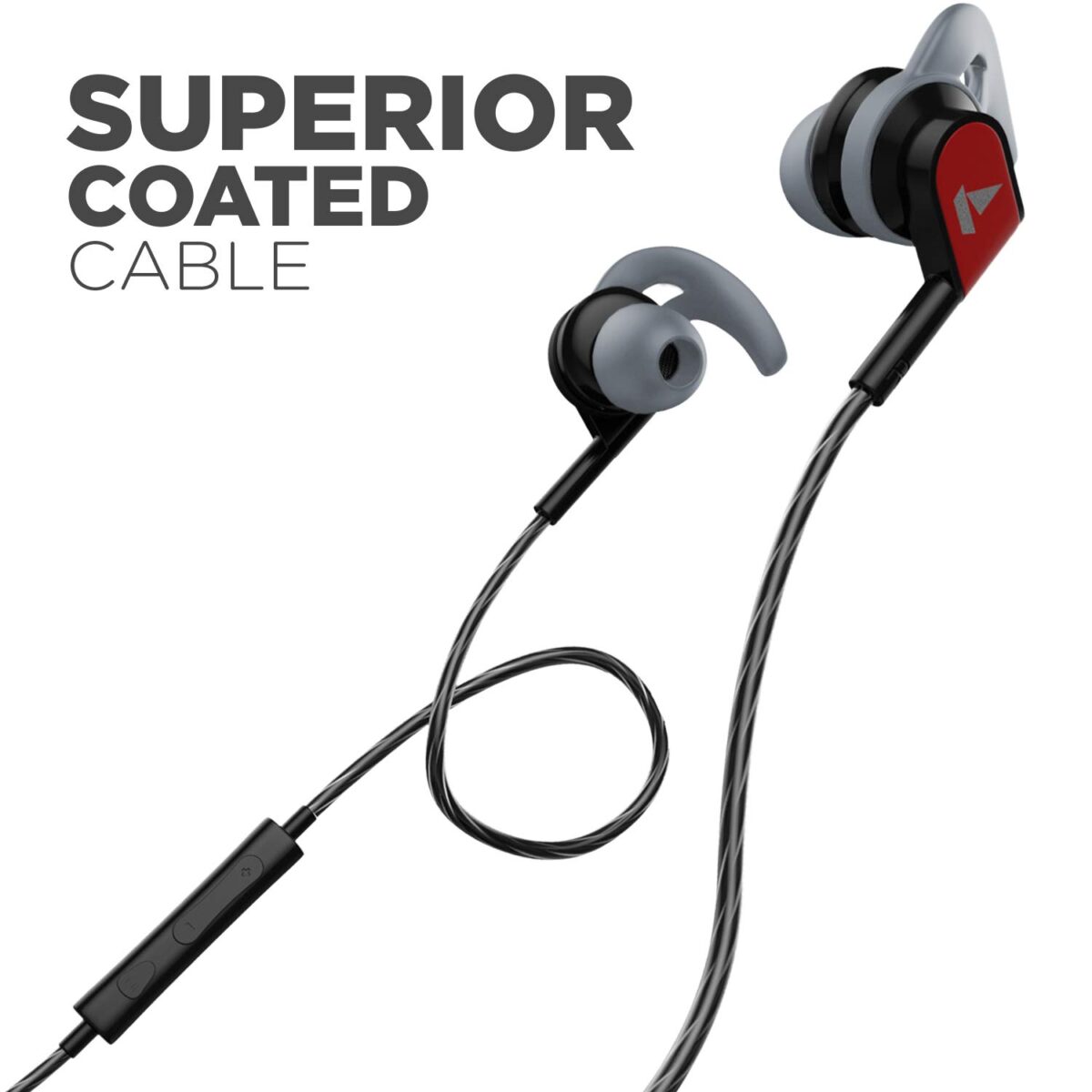 boAt Bassheads 242 in Ear Wired Earphones (Active Black) - Image 6