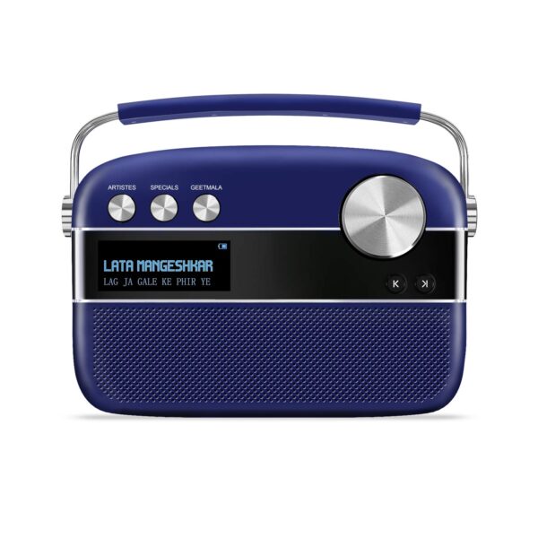 Saregama Carvaan Premium 2.0 Digital Audio Player (Blue)