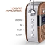 Saregama Carvaan Hindi - Portable Music Player  (Porcelain White) - Image 4
