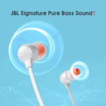 JBL Tune 115BT in-Ear Wireless Headphones (White) - Image 6