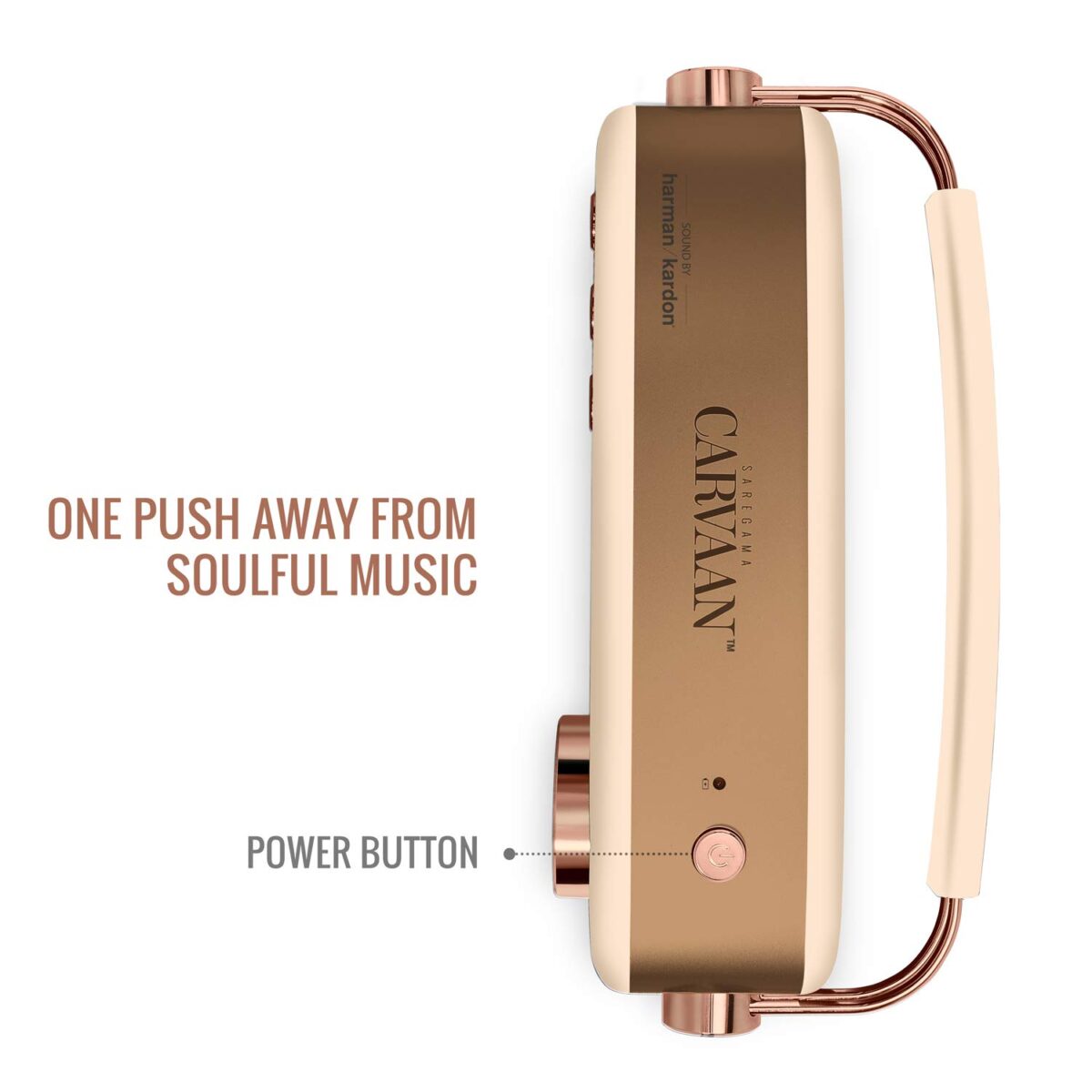 Saregama Carvaan Portable Music Player (Champagne Gold) - Image 3