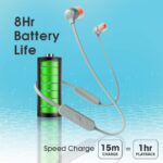 JBL Tune 115BT in-Ear Wireless Headphones (Grey) - Image 4