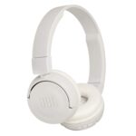 JBL T460BT Extra Bass Wireless On-Ear Headphones (White)