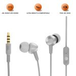 JBL C200SI in-Ear Premium Headphones with Mic (Ice Gray) - Image 4