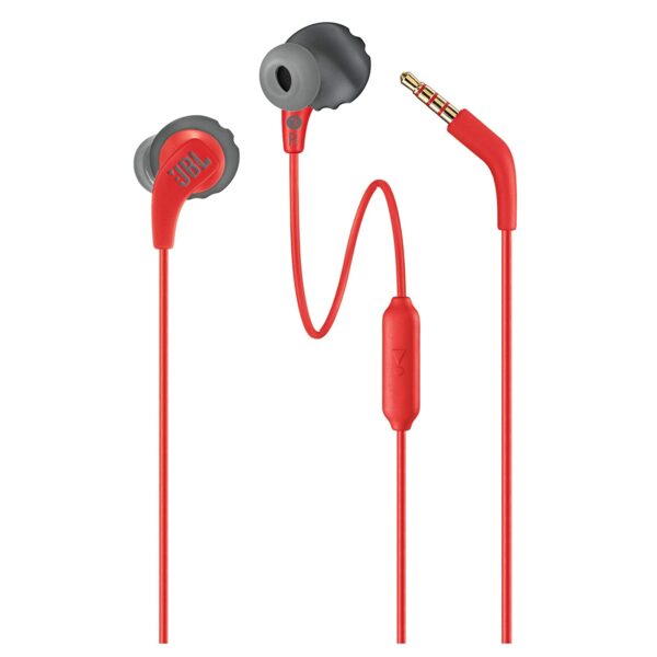 JBL Endurance Run Sweat-Proof Sports in-Ear Headphones  (Red)