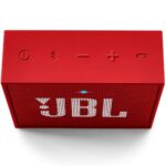 JBL GO Portable Wireless Bluetooth Speaker with Mic (Red) - Image 3