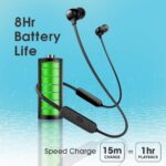 JBL Tune 115BT in-Ear Wireless Headphones (Black) - Image 5