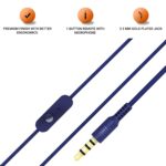 JBL C200SI  in-Ear Premium Headphones with Mic (Mystic Blue) - Image 5