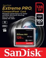 SanDisk Extreme PRO 128GB Compact Flash Memory Card (UDMA 7) - Image 2