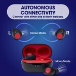 JBL C115TWS True Wireless Headphone (Red) - Image 3
