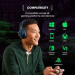JBL Quantum 100 Wired Over-Ear Gaming Headset (Blue) - Image 5