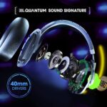 JBL Quantum 100 Wired Over-Ear Gaming Headset (Blue) - Image 2