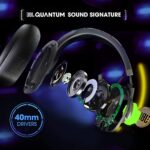 JBL Quantum 100 Wired Over-Ear Gaming Headset (Black) - Image 2