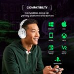 JBL Quantum 100 Wired Over-Ear Gaming Headset (White) - Image 3