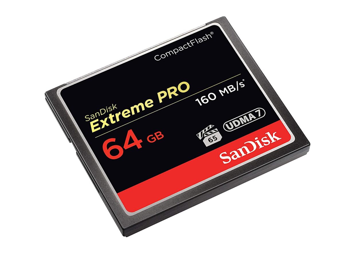 SanDisk Extreme PRO 64GB Compact Flash Memory Card - Image 1