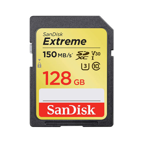 SanDisk Extreme SDXC (128GB) Memory Card