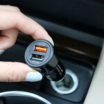 Ambrane 5.4A Dual USB Rapid Car Charger (Black) - Image 2