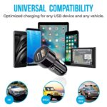Ambrane 5.4A Dual USB Rapid Car Charger (Black) - Image 5