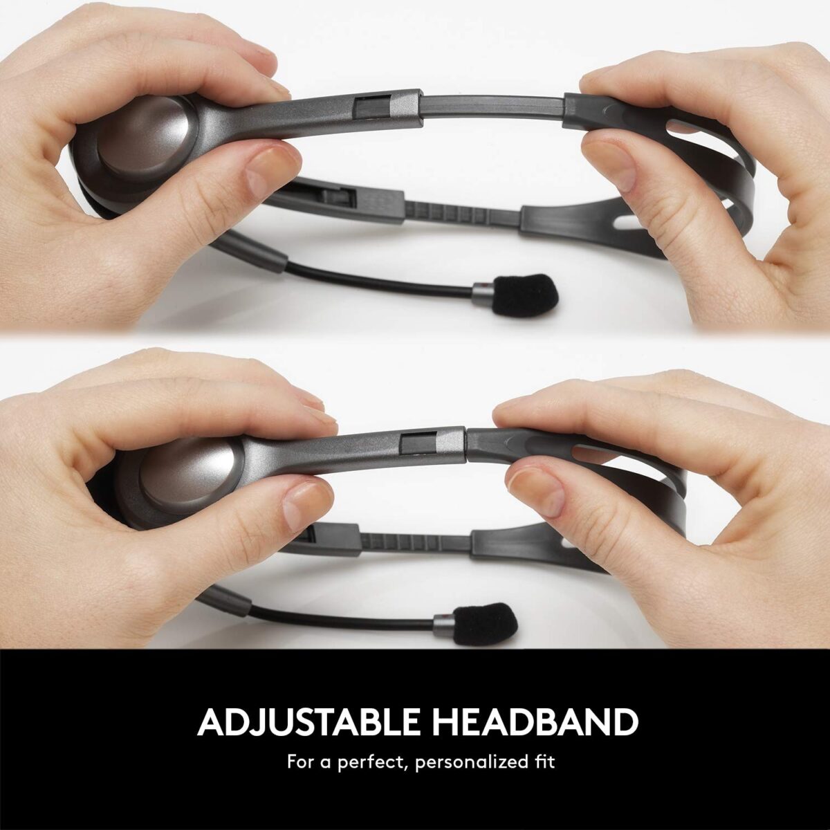 Logitech H111 Wired Headset (Black) - Image 3