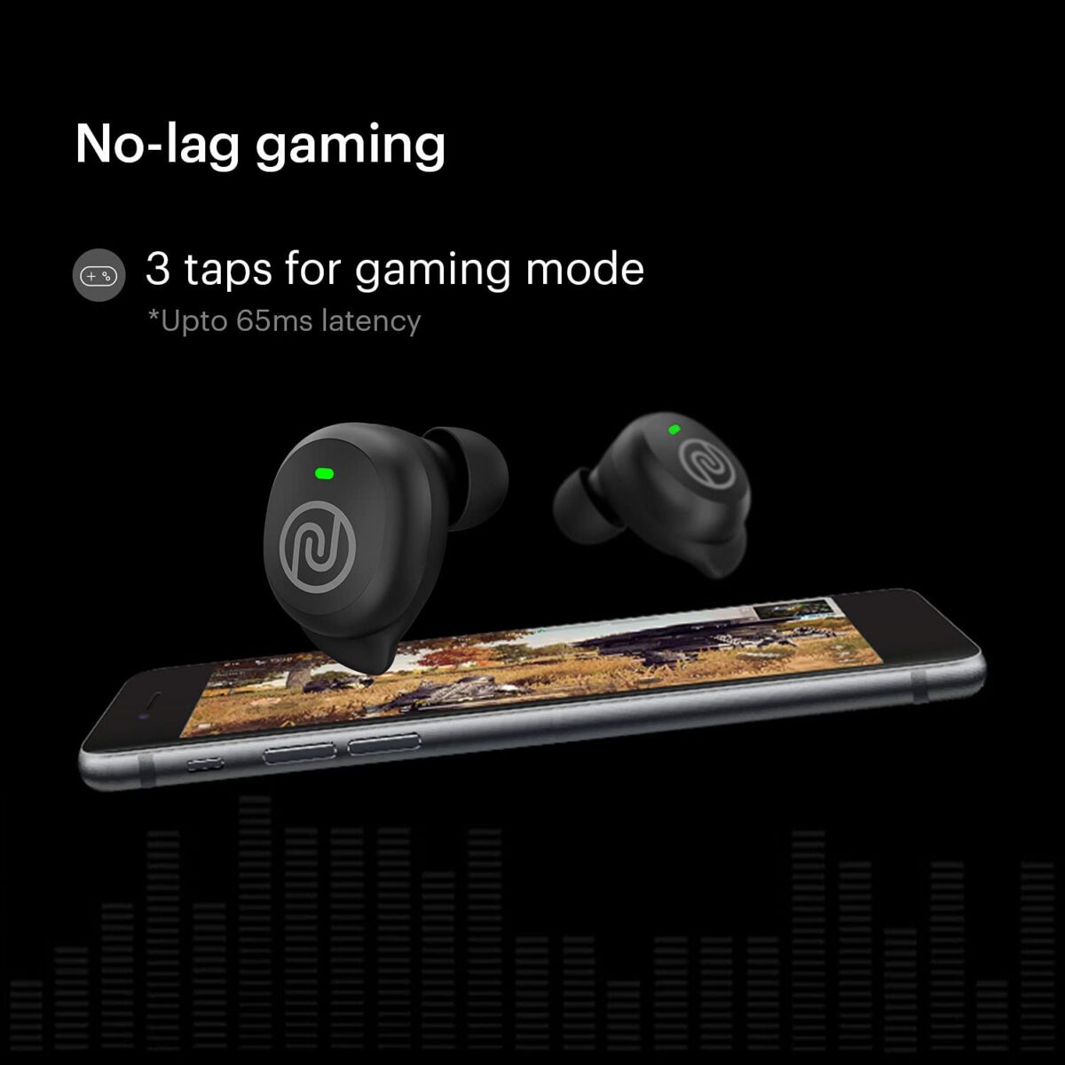 Noise Shots Neo 2 Wireless Earbuds  (Raven Black) - Image 5