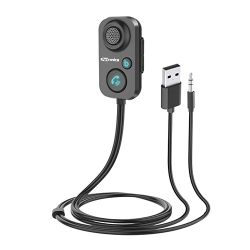 Portronics AUTO 12 in-Car Bluetooth Smart Audio Connecter(Black)
