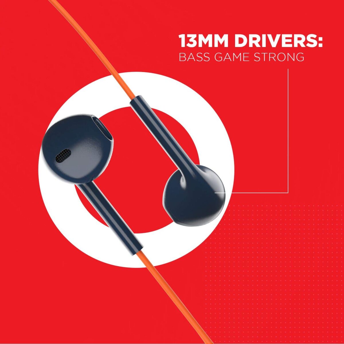 Boat Bassheads 105 in-Ear Wired Headset(Blue) - Image 5