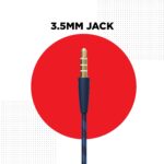 Boat Bassheads 105 in-Ear Wired Headset(Blue) - Image 4