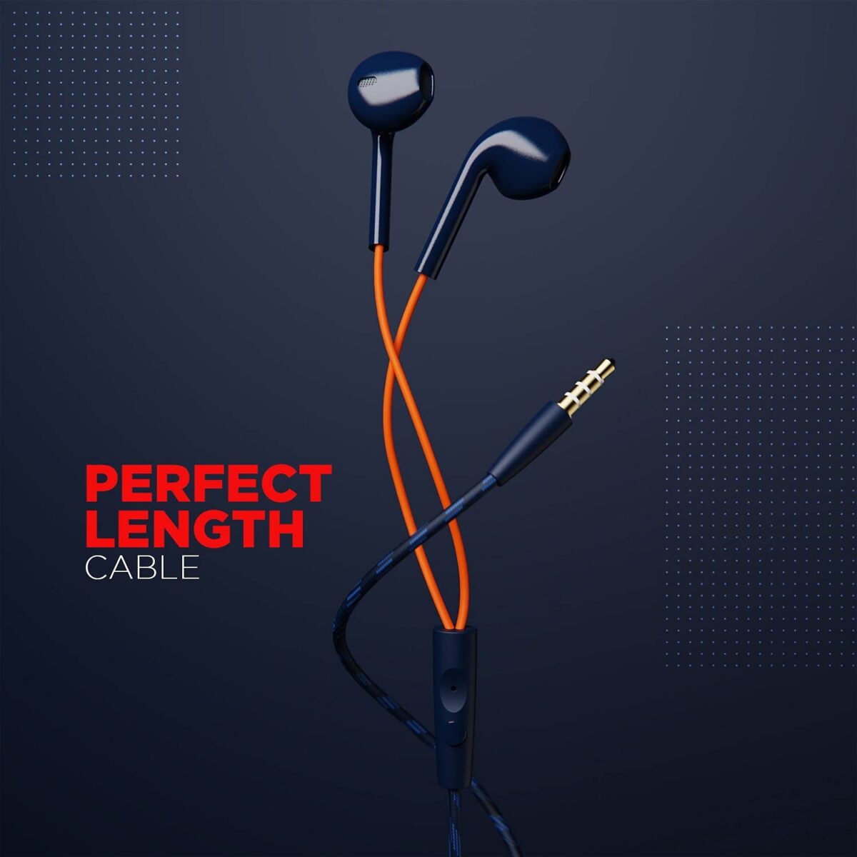 Boat Bassheads 105 in-Ear Wired Headset(Blue) - Image 3