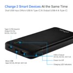 pTron Dynamo Pro 10000mAh 18W QC3.0 PD Power Bank (Black) - Image 5