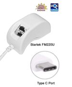 Startek FM220U Fingerprint Scanner with Type C  Port (White) - Image 2