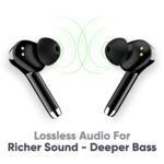 Mivi DuoPods M80 True Wireless Bluetooth Earbuds (Black) - Image 6