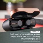 Sony WF-1000XM3  True Wireless Bluetooth Earbuds (Black) - Image 4