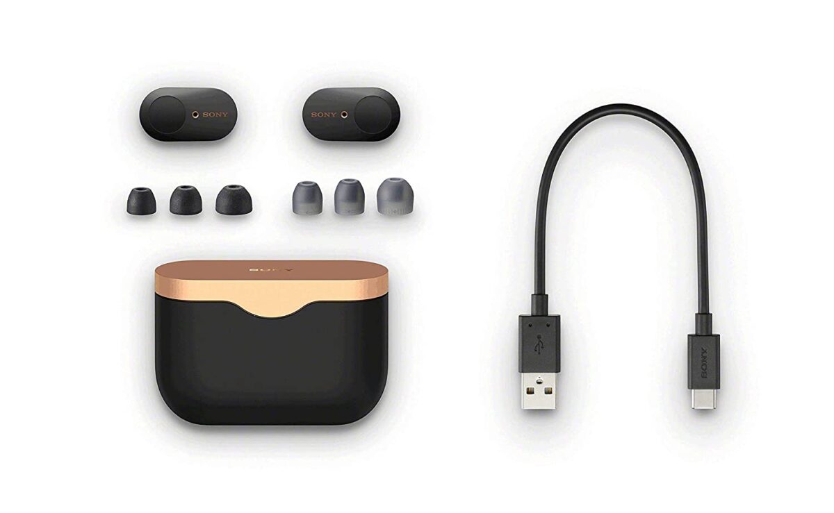 Sony WF-1000XM3  True Wireless Bluetooth Earbuds (Black) - Image 5