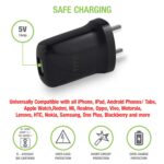 HTC E250 USB Wall Charger for All iPhone, Android, Smart Phones & Tabs - Image 5