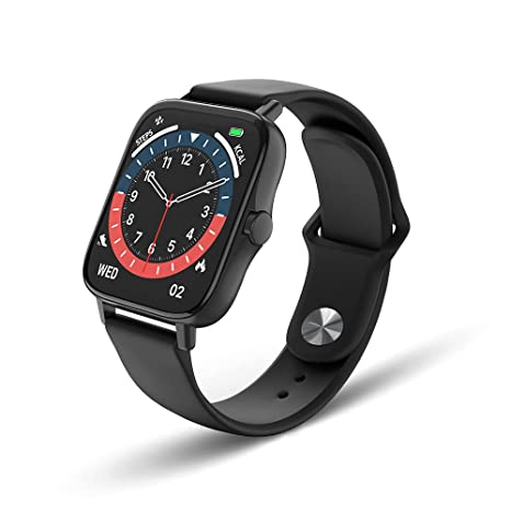 Pebble Cosmos Smartwatch with Bluetooth Calling (Space Black)