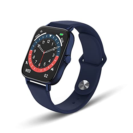 Pebble Cosmos Smartwatch with Bluetooth Calling (Blue)