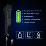 VEGA Men T3 Beard Trimmer For Men (Black) - Image 3