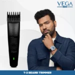 VEGA Men T3 Beard Trimmer For Men (Black) - Image 2