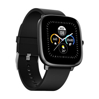Noise ColorFit Qube Smart Watch (Charcoal Black)