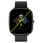 Noise ColorFit Qube Smart Watch (Charcoal Black) - Image 3