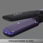 VEGA 2 in 1 Hair Styler-Straightener and Crimper Hair Styler (Black, Purple) - Image 2