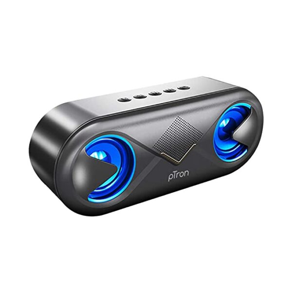 PTron Fusion 10 Watt Wireless Bluetooth Portable Speaker (Black)