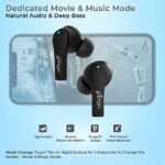 pTron Bassbuds Tango ENC Truely Wireless Earbuds (Black) - Image 6