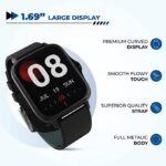 Hammer Pulse 2.0 Smart Watch With Bluetooth Calling (Black) - Image 3