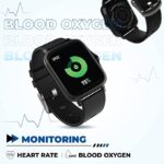 Hammer Pulse 2.0 Smart Watch With Bluetooth Calling (Black) - Image 2